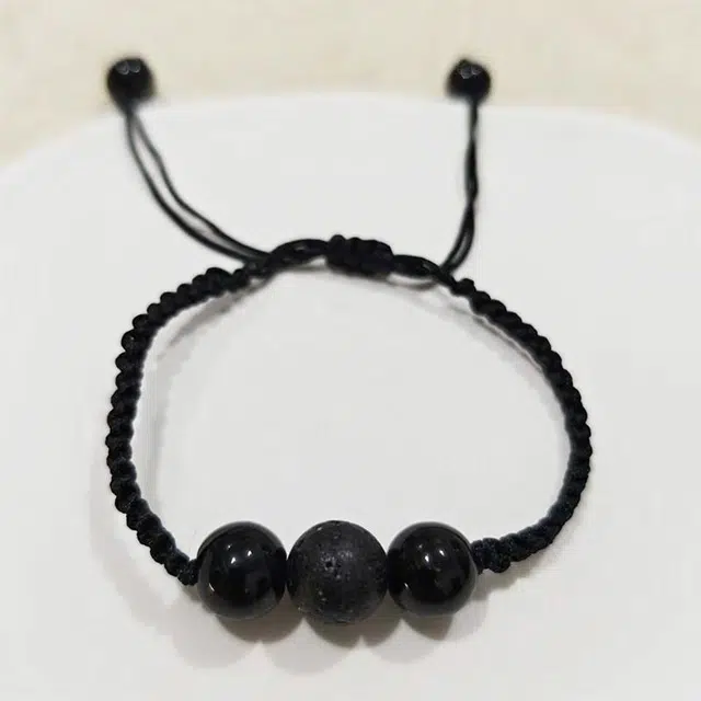 【三生三世 缘定三生 招桃花】 琢玉居 新中式国潮复古风小众设计高级感民族风藏式 嘻哈编绳转运珠#好运 琉璃 手链 男女同款情侣款