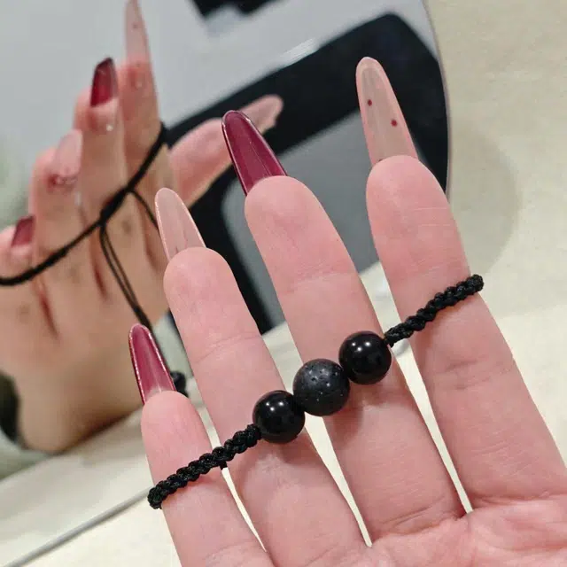 【三生三世 缘定三生 招桃花】 琢玉居 新中式国潮复古风小众设计高级感民族风藏式 嘻哈编绳转运珠#好运 琉璃 手链 男女同款情侣款