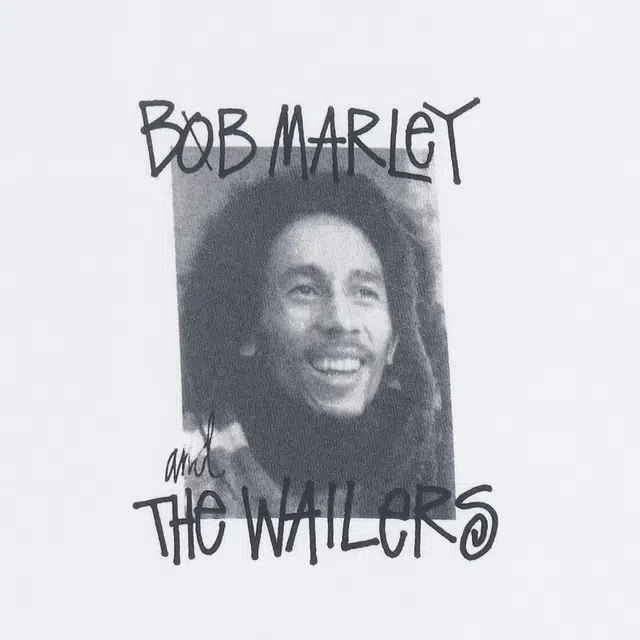 Stussy x Bob Marley The Wailers Gear Bob Frames Tee T