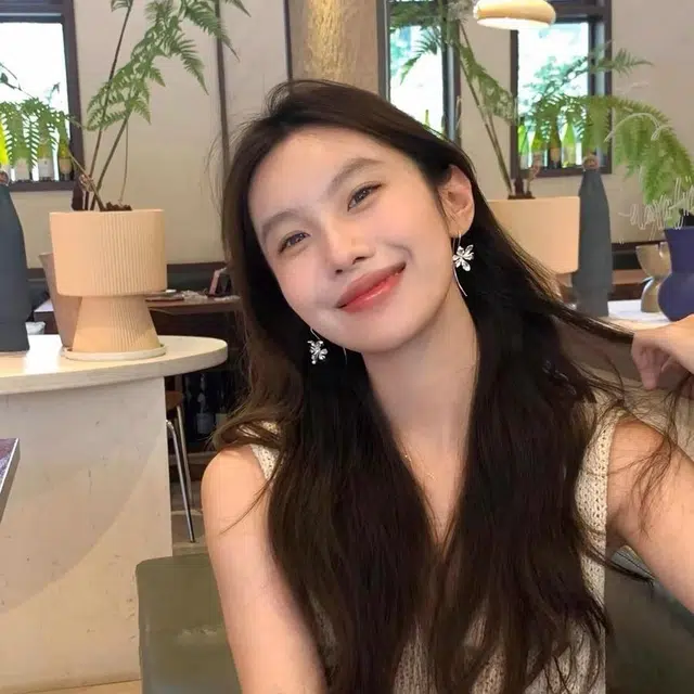 韵系 法式清冷鸢尾花 铜镀金 耳环 女款
