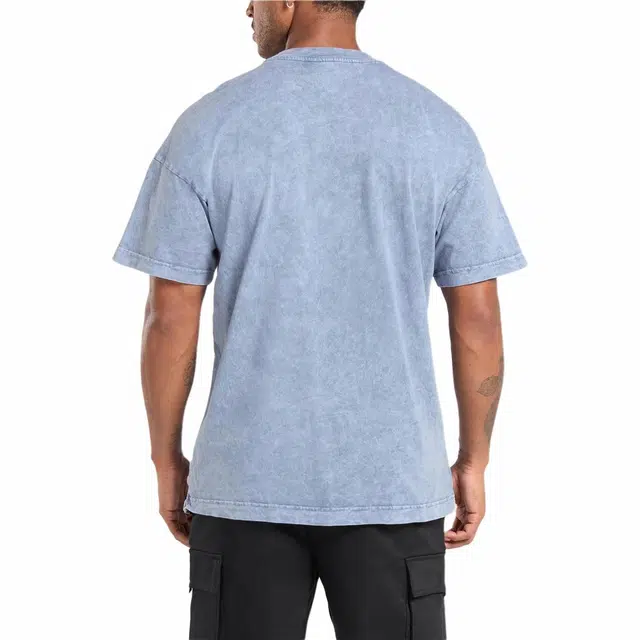 GYMSHARK Collegiate Shadow Washed logoT