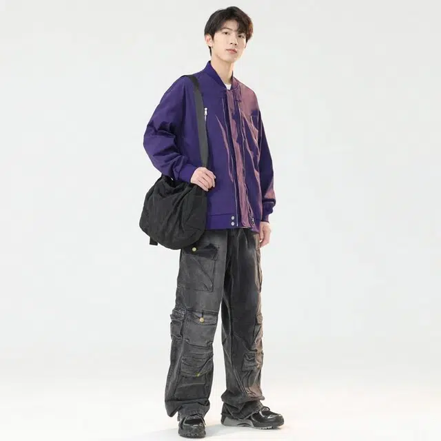 【dme】 高街运动防风防泼水百搭时尚夹克外套 男女同款