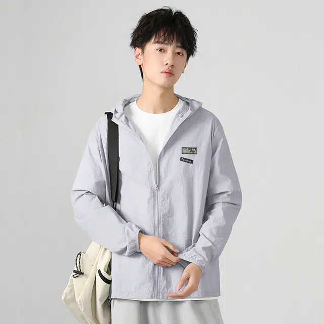 棉致 速干凉感防紫外线透气连帽防晒服 男女同款