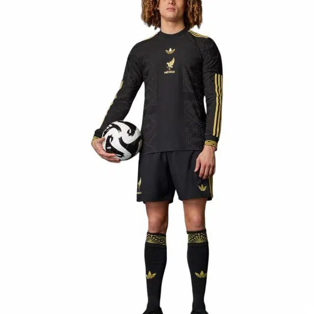 adidas originals SS25 MEXICO GOLD LONG SLEEVE JERSEY