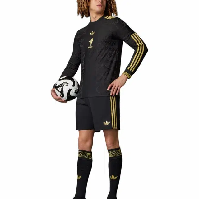 adidas originals SS25 MEXICO GOLD LONG SLEEVE JERSEY