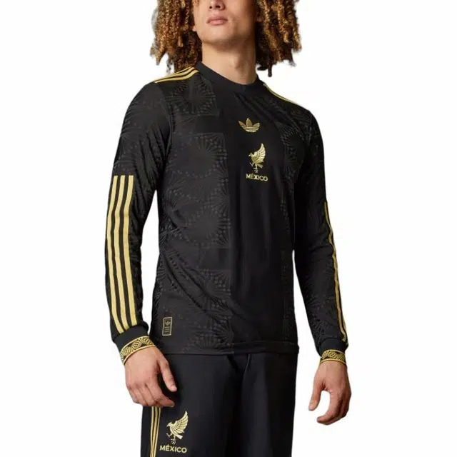 adidas originals SS25 MEXICO GOLD LONG SLEEVE JERSEY