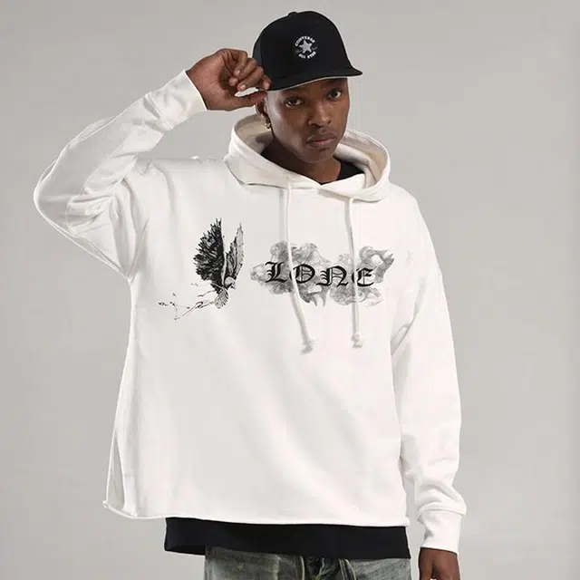 VLONE Smoke Demon Angel Hoodie