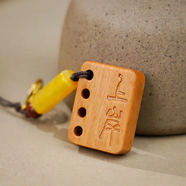 天纵 新中式国潮创意幸运助学业事业锦鲤上岸 事业有成 盘玩包挂手工国风好运 芭比檀香 把件 男女同款情侣款