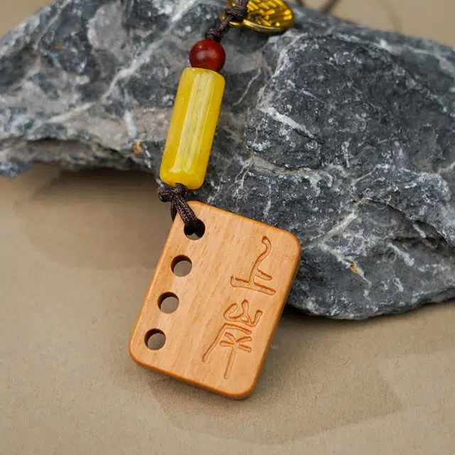 天纵 新中式国潮创意幸运助学业事业锦鲤上岸 事业有成 盘玩包挂手工国风好运 芭比檀香 把件 男女同款情侣款