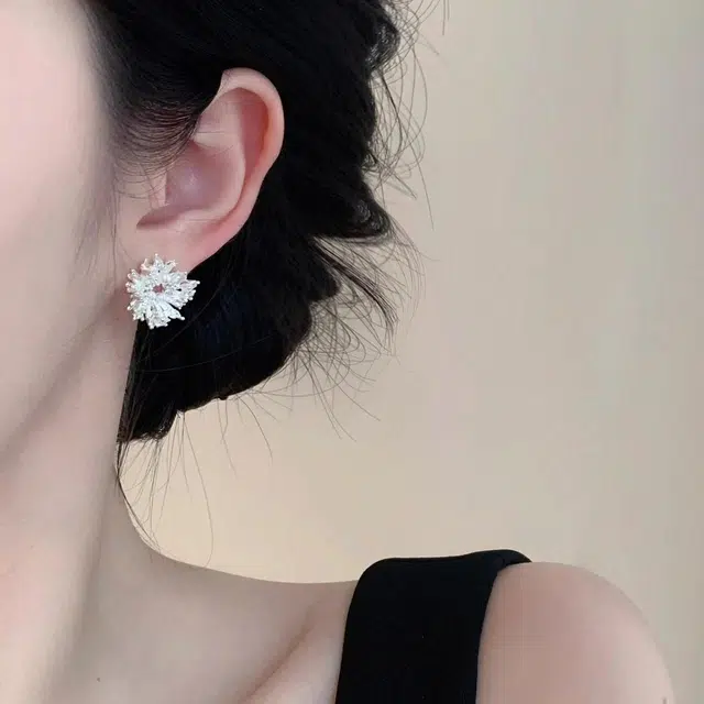韵系 璀璨烟花珍珠 铜镀金 耳环 女款
