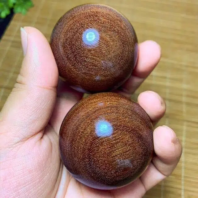 芳缘小傅 平安纳福 盘玩 转运珠 檀香木保健球#好运 金星 紫檀属 把件 男女同款情侣款