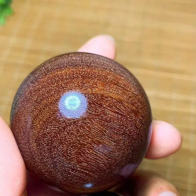 芳缘小傅 平安纳福 盘玩 转运珠 檀香木保健球#好运 金星 紫檀属 把件 男女同款情侣款