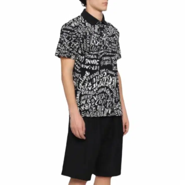 VERSACE JEANS COUTURE SS25 logoPolo