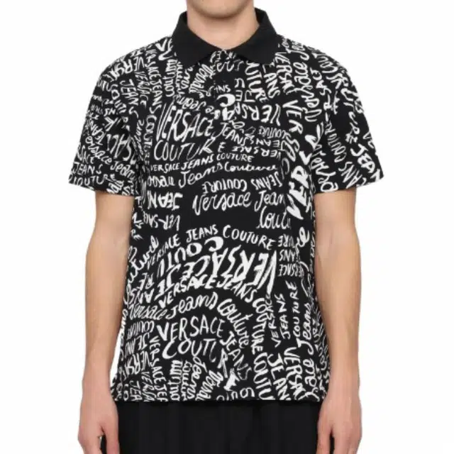 VERSACE JEANS COUTURE SS25 logoPolo