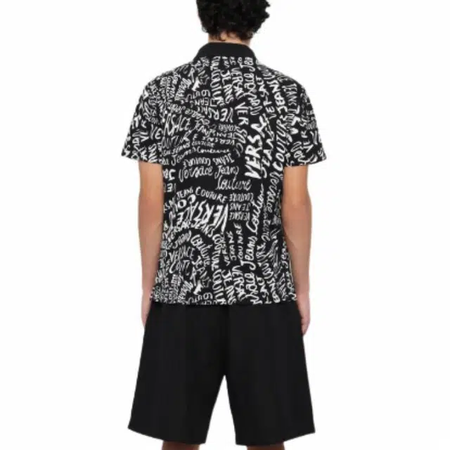 VERSACE JEANS COUTURE SS25 logoPolo