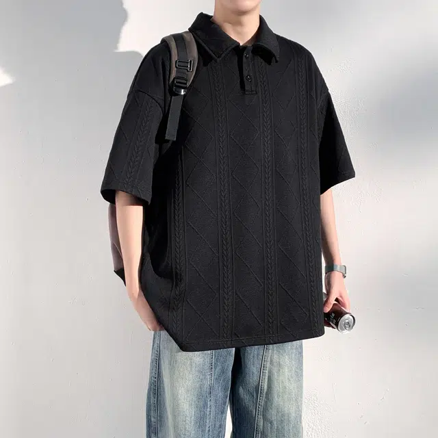 MARK WAFFLE Polo