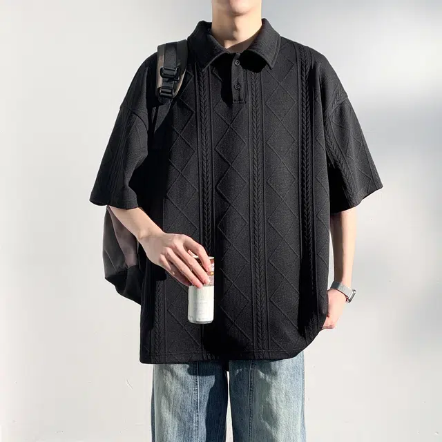 MARK WAFFLE Polo