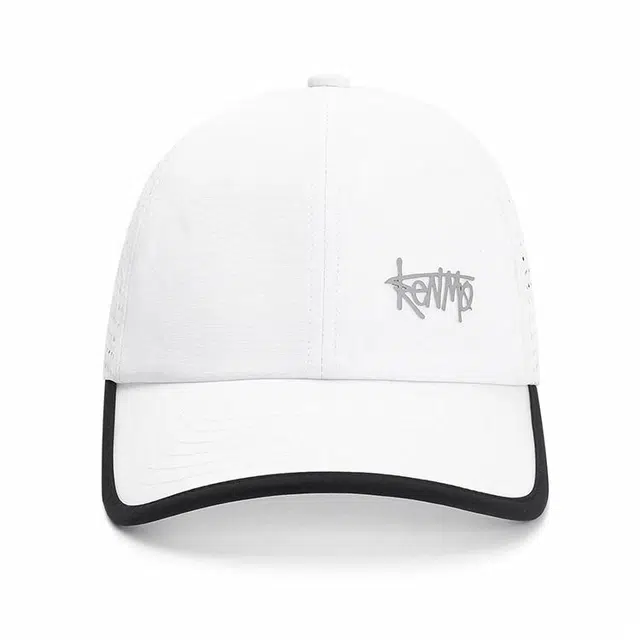 肯默 轻盈透气网眼 遮阳防晒  魔术贴可调节头围 棉 鸭舌帽 男女同款情侣款