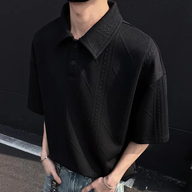 MARK WAFFLE Polo