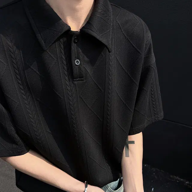 MARK WAFFLE Polo