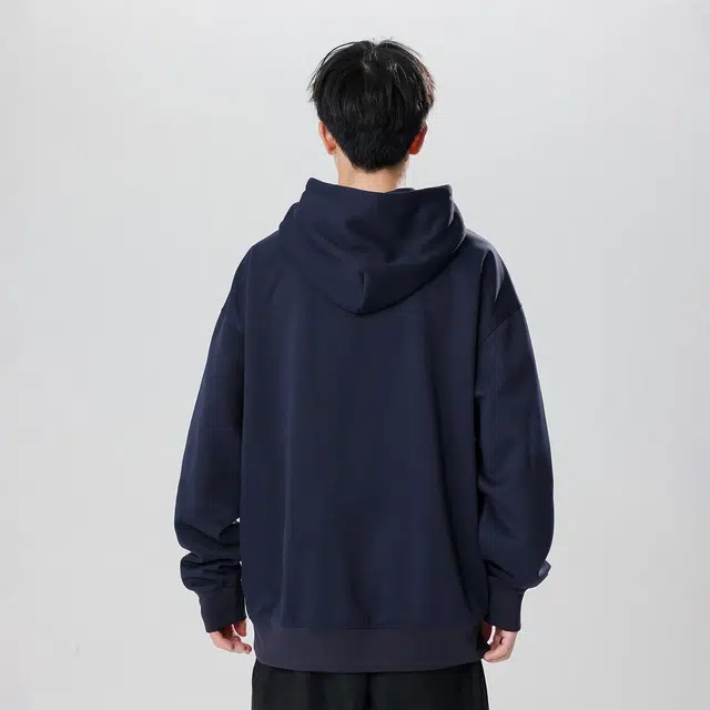 依文 美式高级感无性别主义潮牌学院风字母创意设计街头复古休闲运动卫衣 男女同款