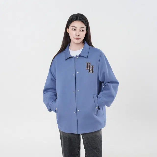 敦煌博物馆 美式复古基础款麂皮绒大码休闲日常百搭翻领夹克外套 男女同款