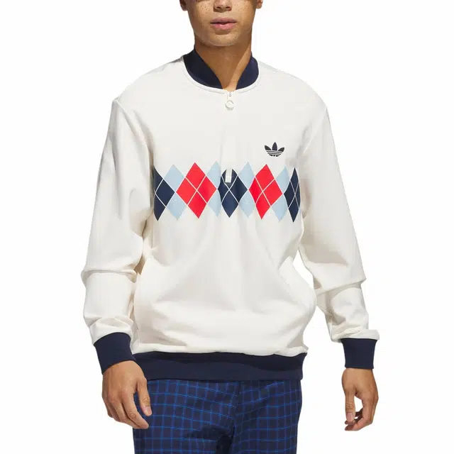 adidas originals Argyle PRINTED SWEATSHIRT