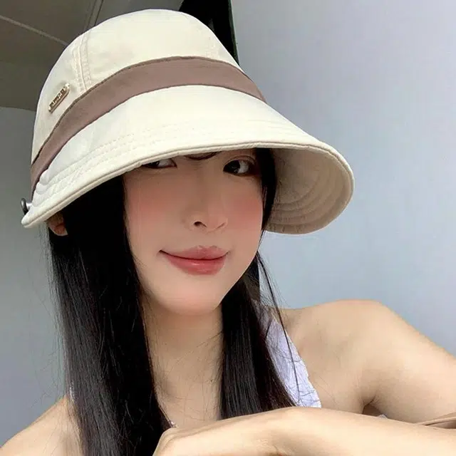 玄唐 速干透气防紫外线太阳户外出行沙滩度假遮阳时尚潮流百搭学生显脸小 棉 防晒帽 男女同款情侣款