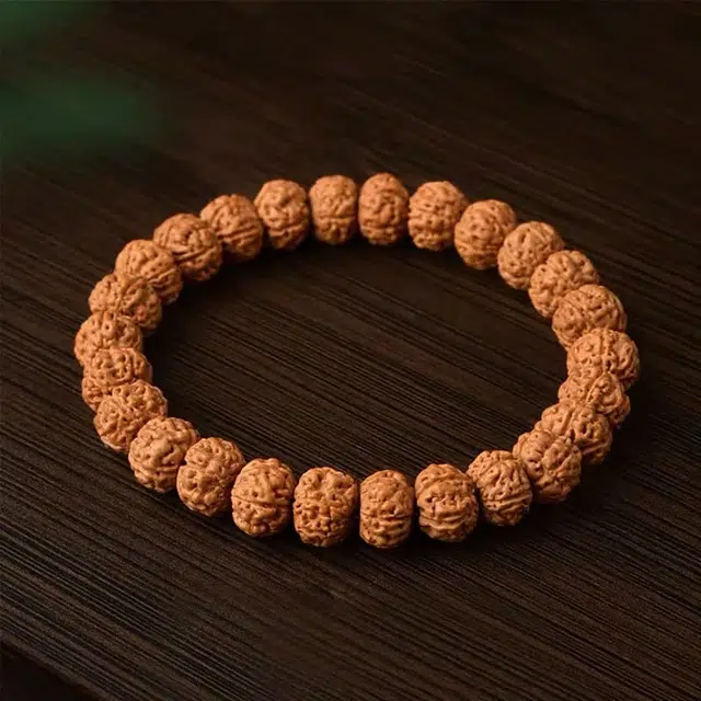 福柚 新中式国潮复古单圈串珠盘玩佛珠文玩 金刚菩提 手串 男女同款情侣款