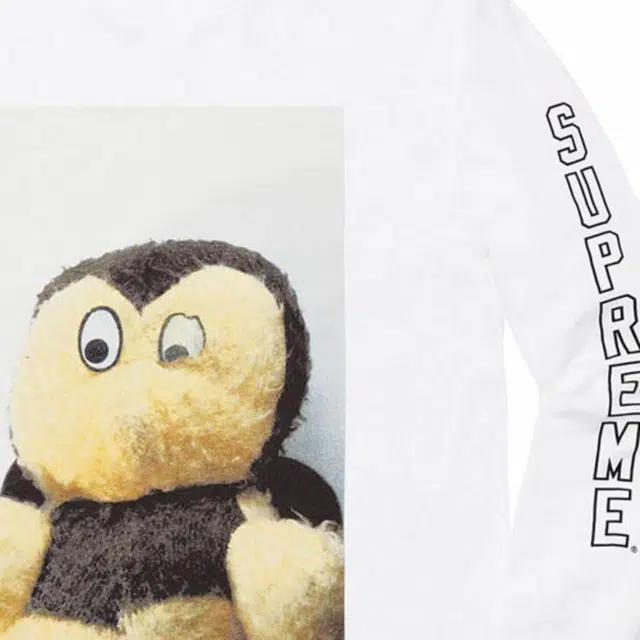 Supreme FW18 Mike Kelley AhhYouth LS Tee White T