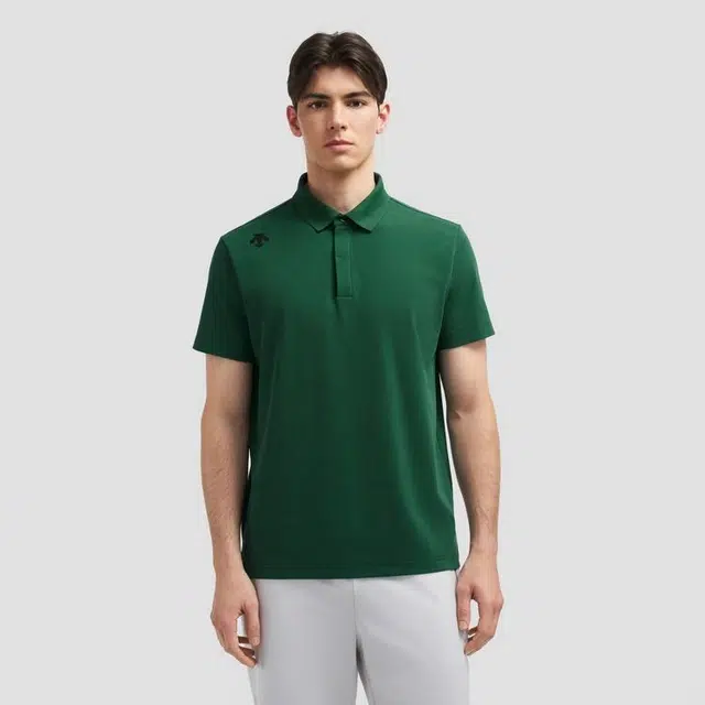 DESCENTE TRAINING TOUGH logoPolo