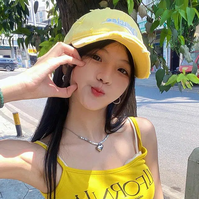 玄唐 美式复古字母刺绣破洞防晒遮阳宽帽檐休闲百搭大头围显脸小 棉 鸭舌帽 男女同款情侣款