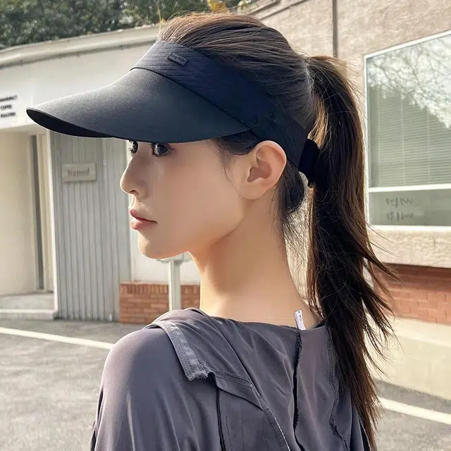 冠辉 夏季大檐无痕空顶帽运动户外遮阳帽防紫外线空顶超轻便无痕空顶遮阳帽运动跑步抗紫外线骑行太阳帽 锦纶 防晒帽 男女同款情侣款
