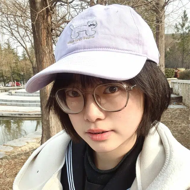 玄唐 日系可爱猫咪刺绣软顶春夏季户外出游休闲百搭学生大头围显脸小防晒遮阳帽 棉 鸭舌帽 男女同款情侣款