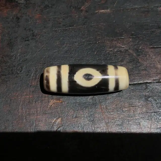 灵运宝 转运招财佛眼三眼天珠皮壳温润锁骨链老矿风化油润包浆老料器磨损到位天然 玛瑙 吊坠 男女同款情侣款