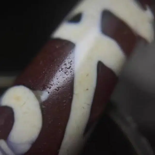 灵运宝 转运招财镶蚀红两眼天珠旁系线条老矿风化油润包浆老料器磨损到位天然 玛瑙 吊坠 男女同款情侣款
