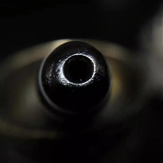灵运宝 转运招财天珠双虎牙天珠老矿风化油润包浆老料器磨损到位天然 玛瑙 吊坠 男女同款情侣款