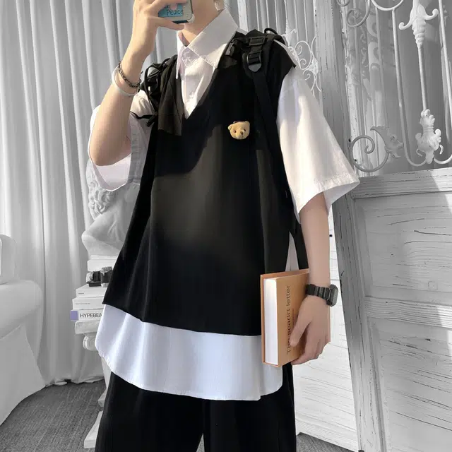 MARK WAFFLE Polo