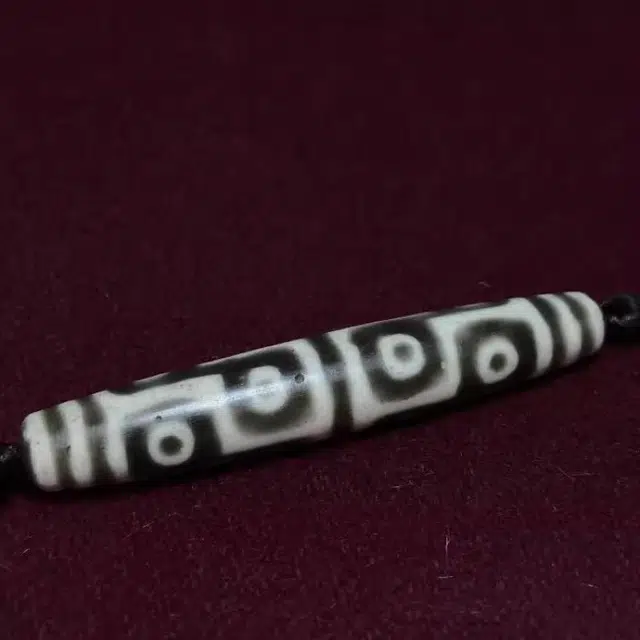 灵运宝 #转运招财十二眼七线天珠线条扎实老矿风化油润包浆老料器磨损到位 小米珠 吊坠 男女同款情侣款