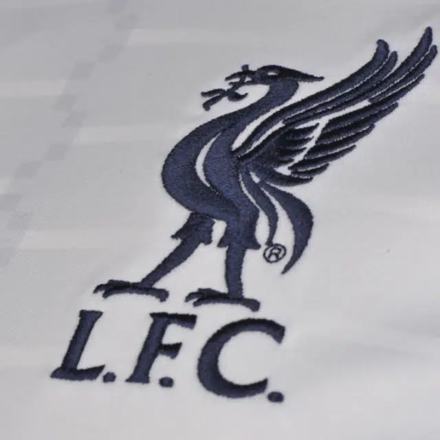New Balance Liverpool FC Away SS Jersey 201920 logoV