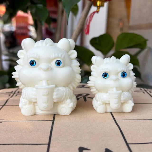 爵倾 龙宝宝新中式国潮手把件 象牙果 摆件 男女同款情侣款