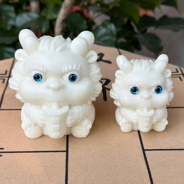 爵倾 龙宝宝新中式国潮手把件 象牙果 摆件 男女同款情侣款