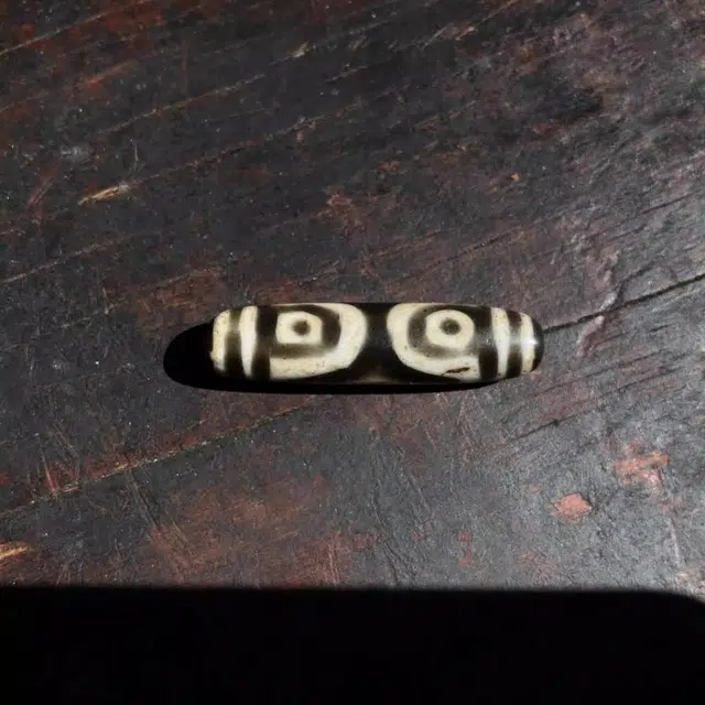 灵运宝 #转运招财天珠宝盖三眼磨损钥匙孔老矿风化油润包浆老料器磨损到位 小米珠 吊坠 男女同款情侣款