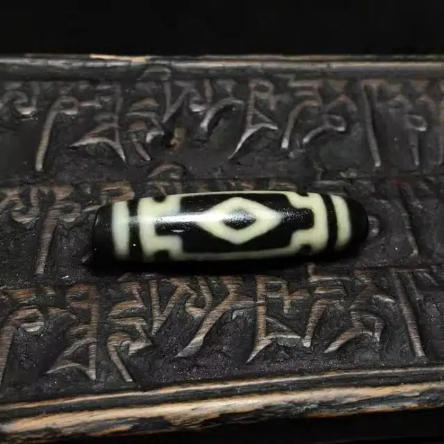 灵运宝 【师傅已加能量】#转运招财西藏藏区天珠平安十字金刚两眼老矿风化油润包浆老料器磨损到位天然 玛瑙 吊坠 男女同款情侣款