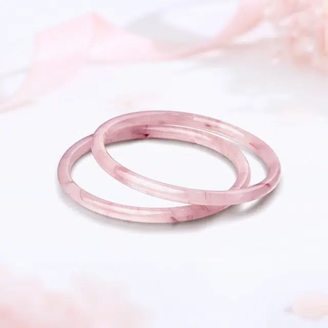 六桂福 福韵金 荆棘玫瑰 精致轻奢时尚优雅气质 小清新简约小众高级感设计 琉璃 手镯 女款