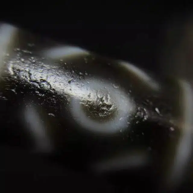 灵运宝 【师傅已加能量】#转运招财西藏藏区天珠六眼锁骨链老矿风化油润包浆老料器磨损到位天然 玛瑙 吊坠 男女同款情侣款