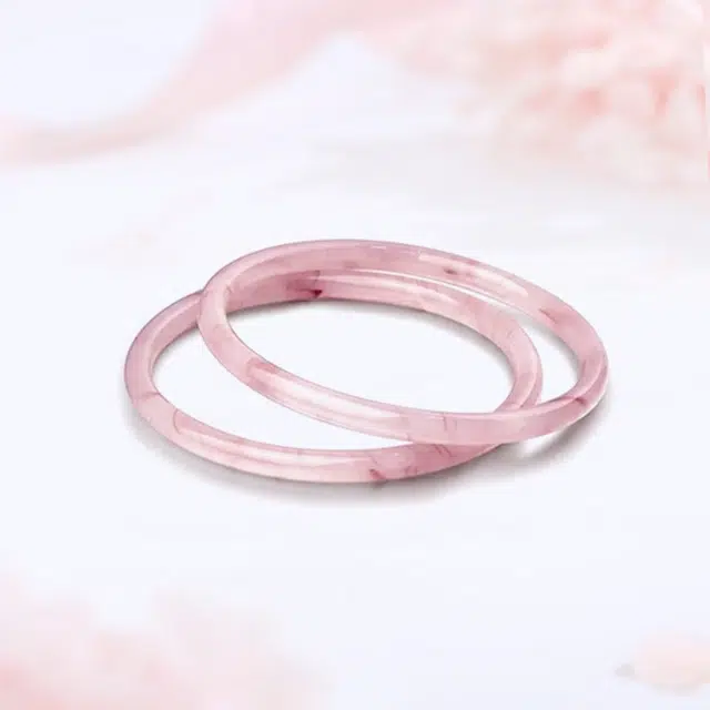 六桂福 福韵金 荆棘玫瑰 精致轻奢时尚优雅气质 小清新简约小众高级感设计 琉璃 手镯 女款