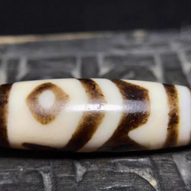 灵运宝 #转运招财双鱼两眼天珠咬色老气风化老矿风化油润包浆老料器磨损到位天然 玛瑙 吊坠 男女同款情侣款