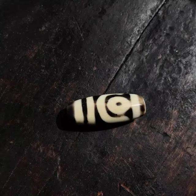 灵运宝 #转运招财如意两眼天珠咬色扎实皮壳润老矿风化油润包浆老料器磨损到位天然 玛瑙 吊坠 男女同款情侣款