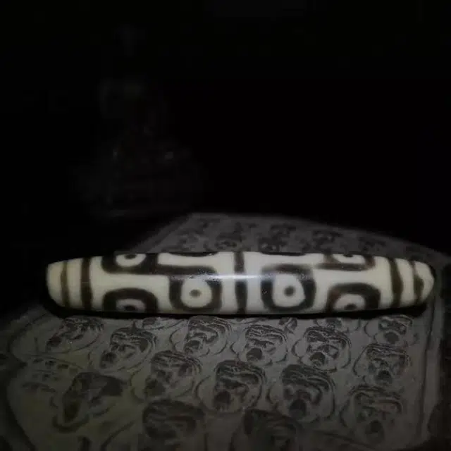 灵运宝 #转运招财天珠十二眼钥匙孔老矿风化油润包浆老料器磨损到位 小米珠 吊坠 男女同款情侣款